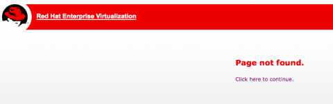 "Page not found." error with Console Client Resources link on RHEV-M
