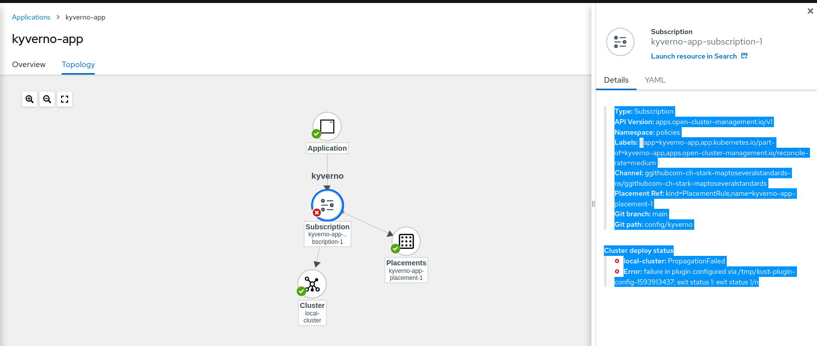 ACM 2.4 How to troubleshoot PolicyGeneratorErrors Red Hat Customer