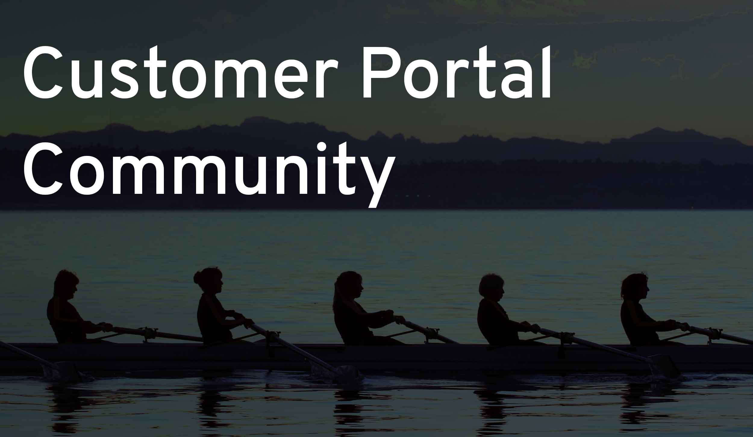 An all-new hub page for our customer community