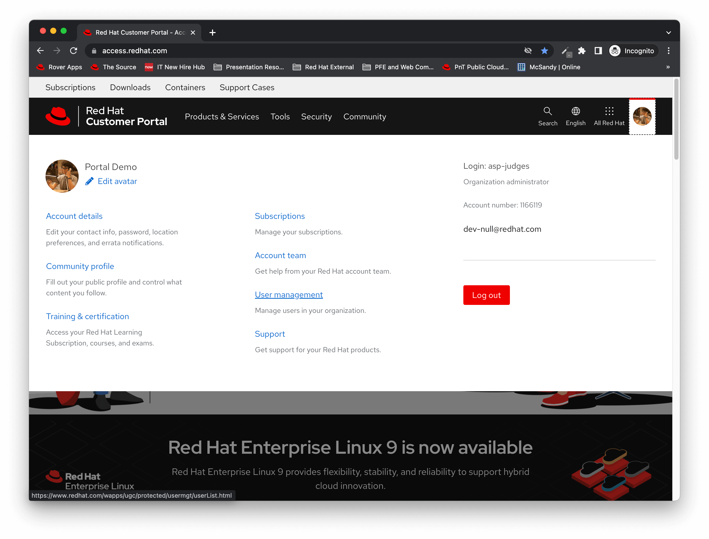 red hat add user