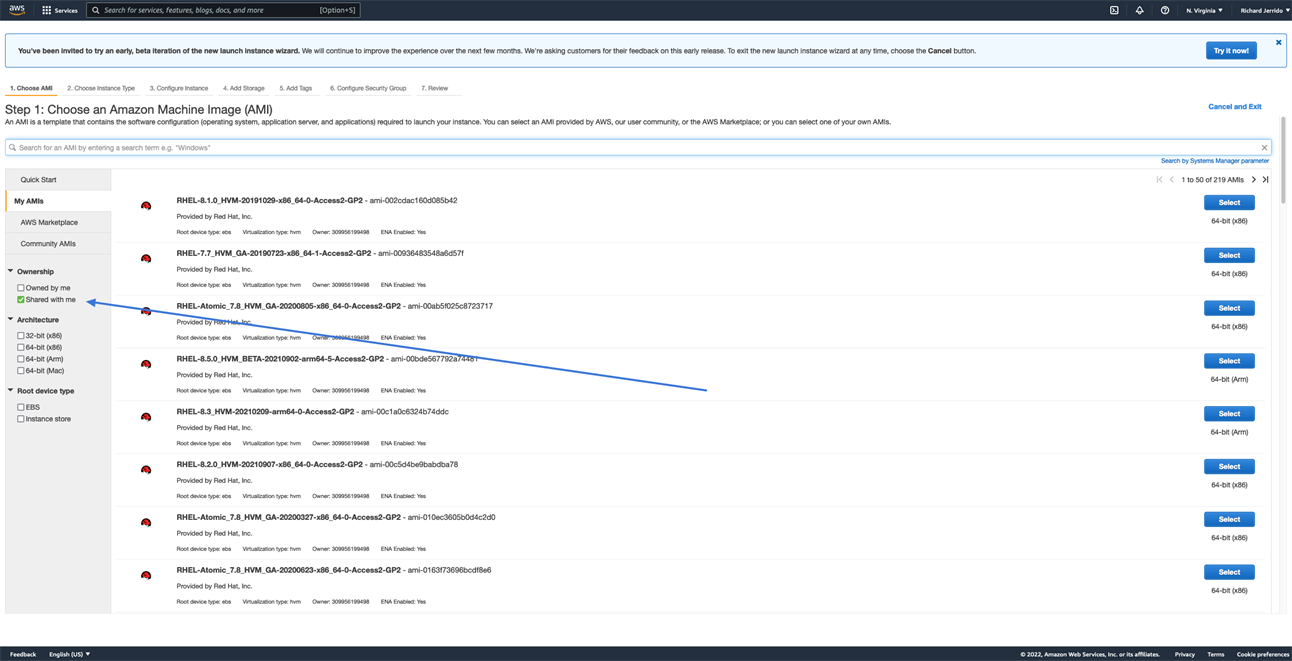 Image of Sources Selection Screen