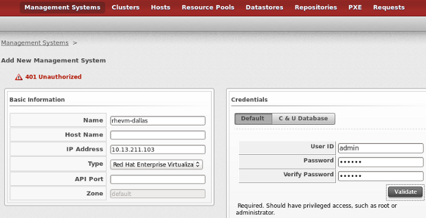 rh cloudforms