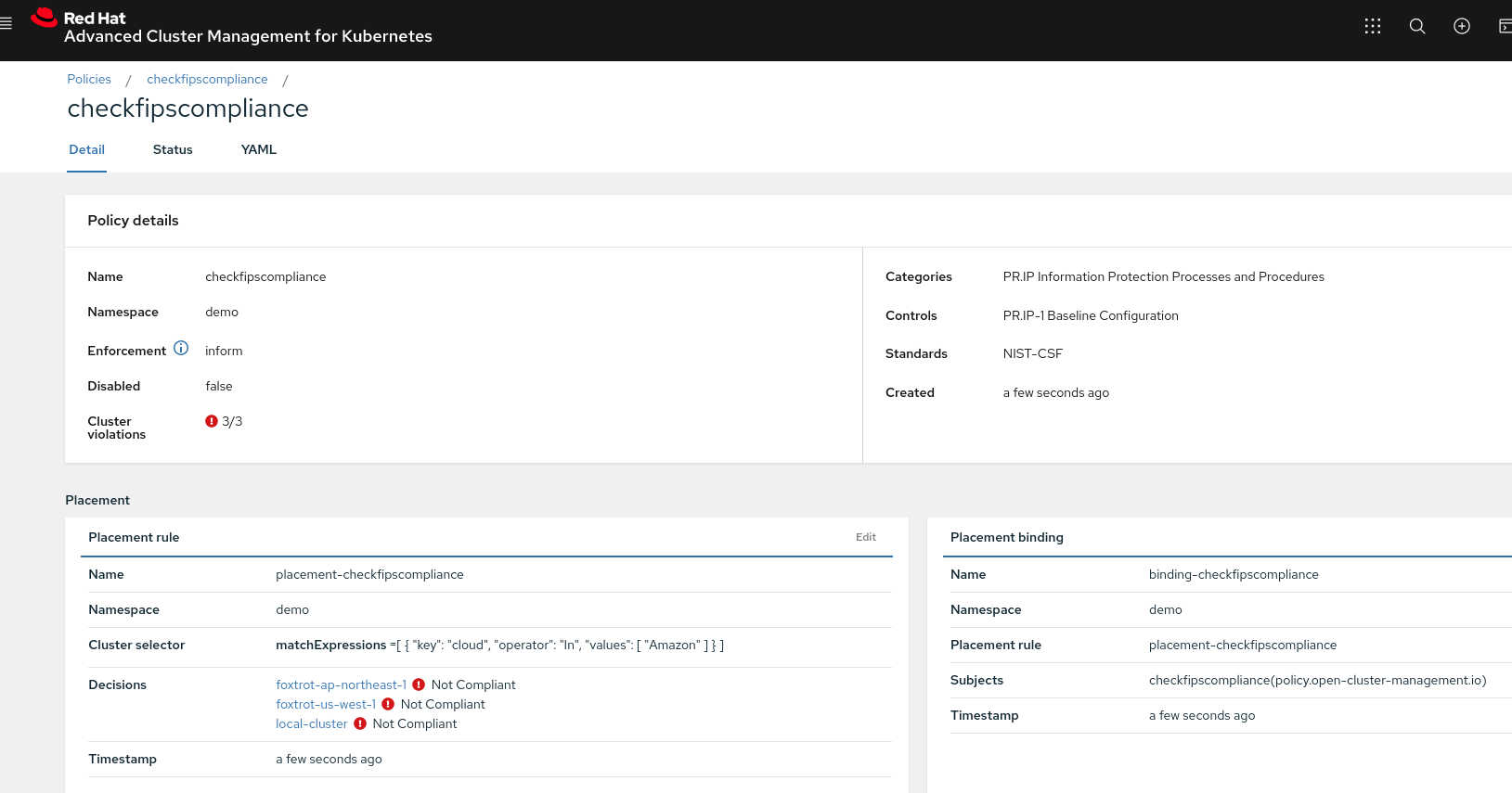 How To Verify FIPS Compliance Using RHACM Policies Red Hat Customer 