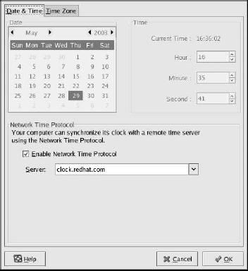 How do I configure the system time, date and the Network Time Protocol ...