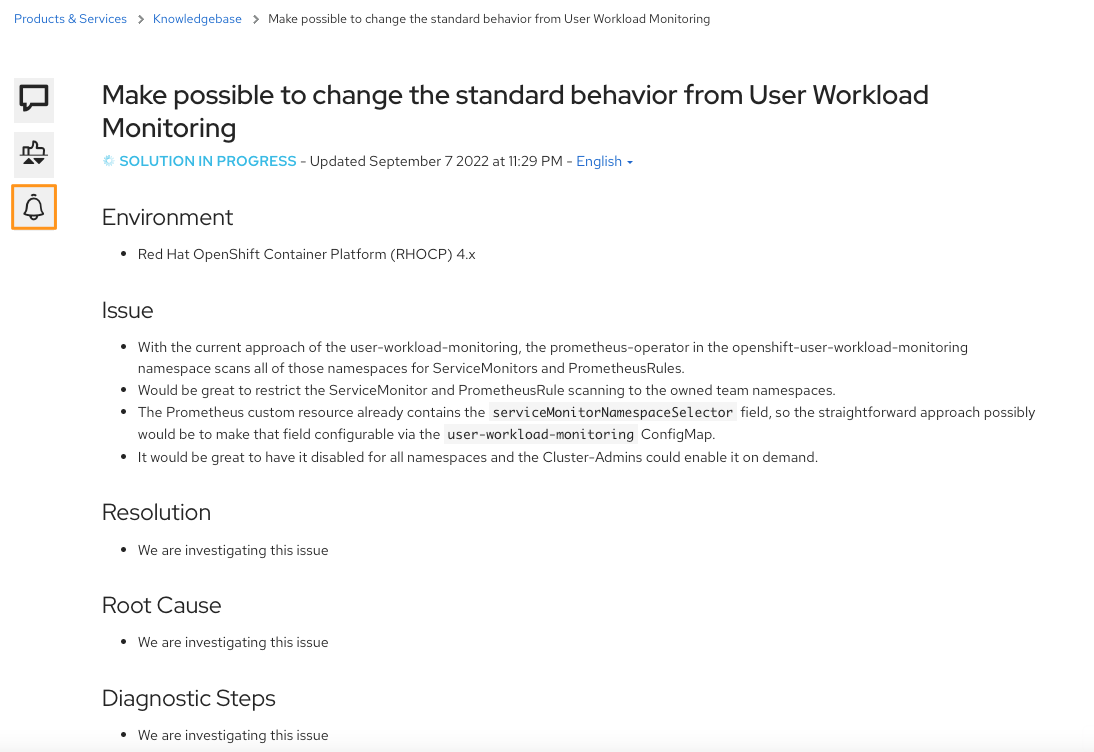How To Personalize Your Customer Portal Experience Red Hat Customer