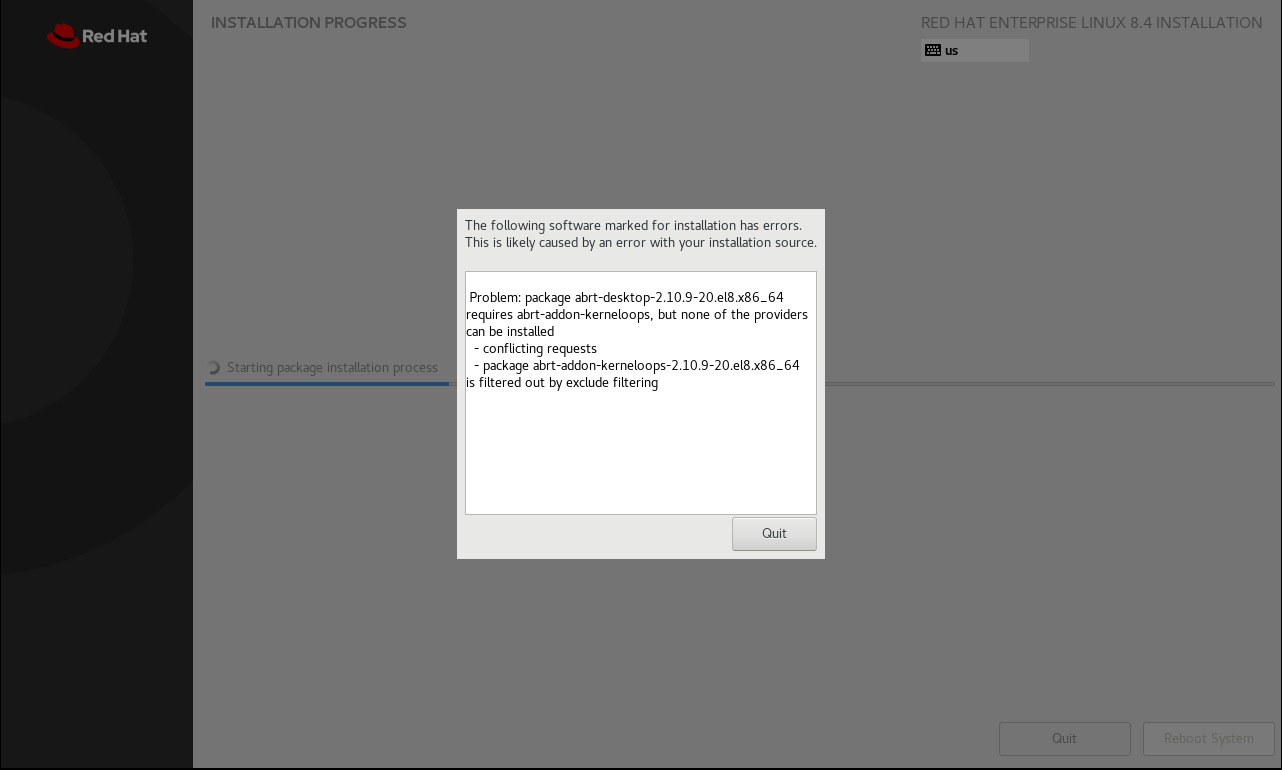 Setting Up RHEL 8 4 With Minimal Installation And DISA STiG Fails Red Hat Customer Portal