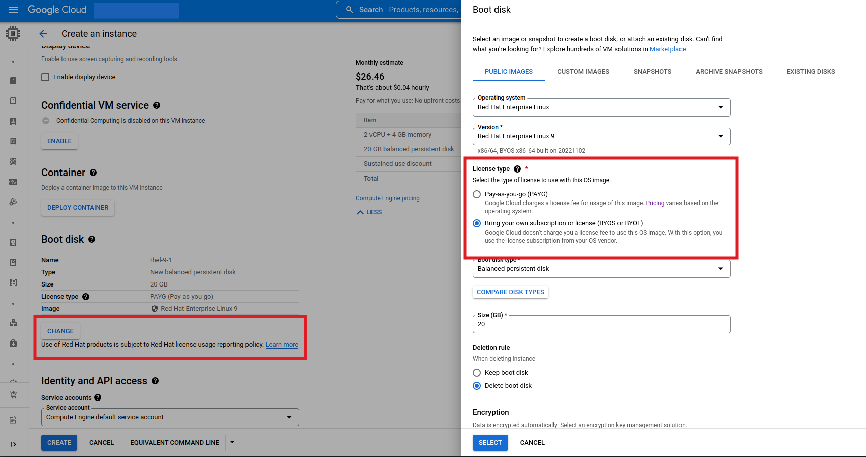 How to register GCE VM instance to Red Hat Satellite 6 or Red Hat