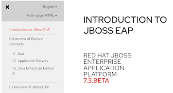 New feedback feature for EAP 7.2 and 7.3 Beta documentation