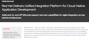 Unified integration platform for cloud-native application development