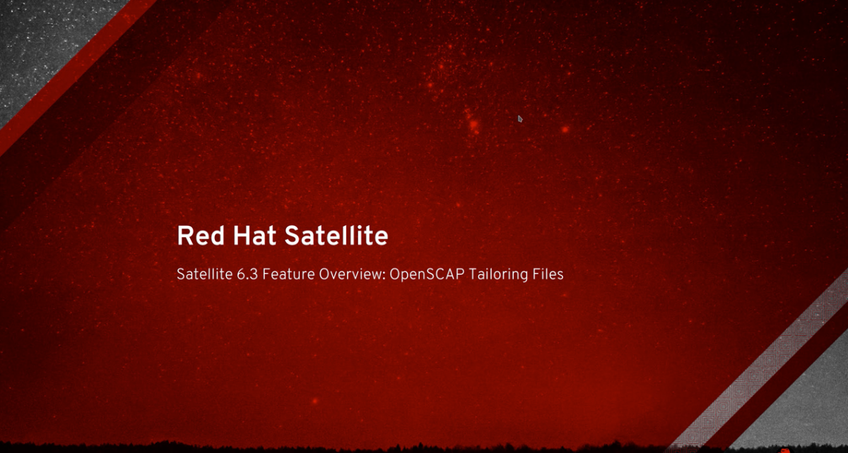 Satellite 6.3 Feature Overview: Tailoring Files Video