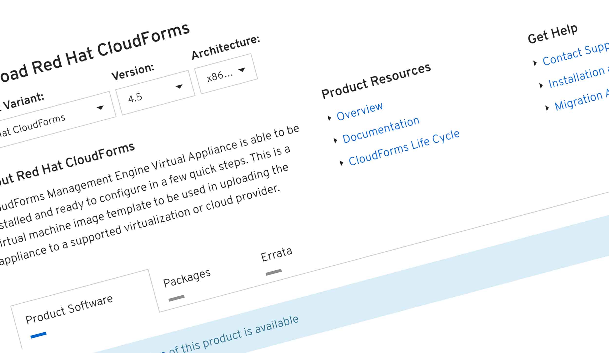 Red Hat Cloudforms Improvements