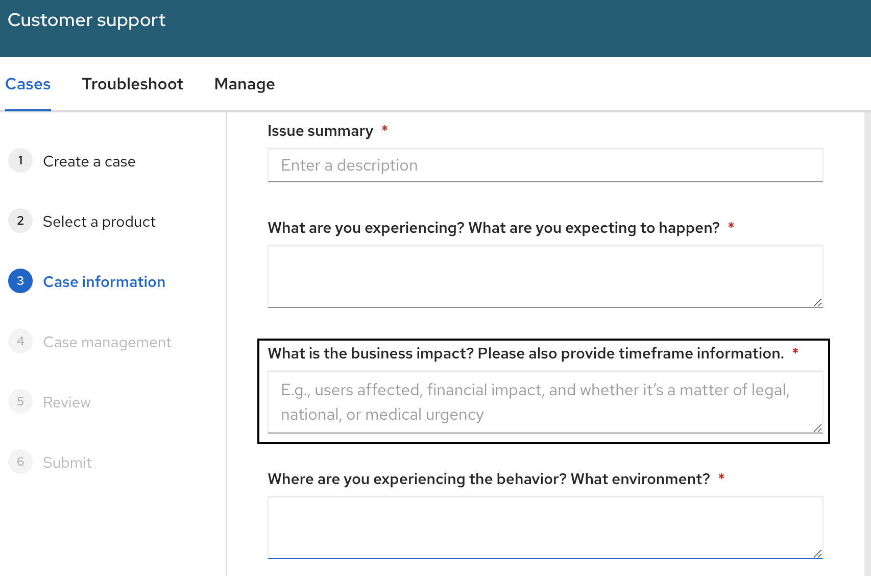 Better Understanding the Business Impact of Customer Support Cases