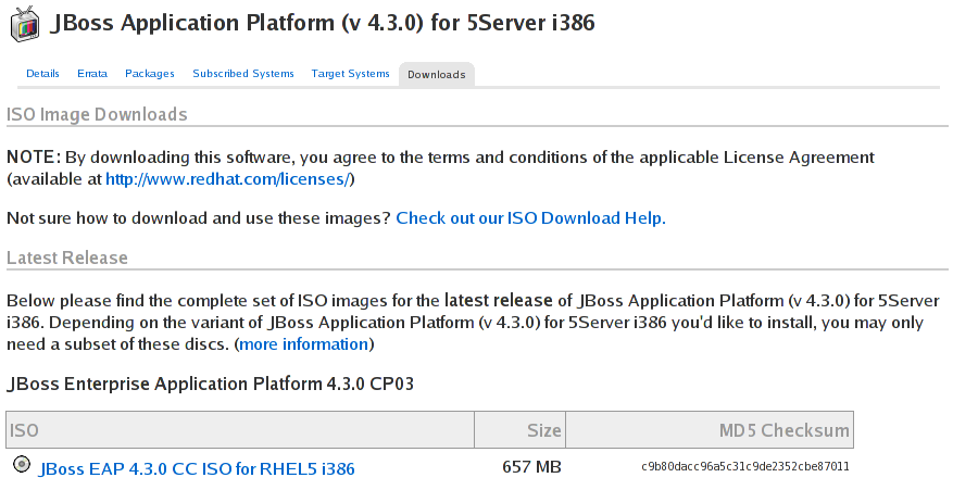 red hat jboss eap 4.3.0