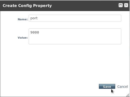 Add Resource Adapter Port Property