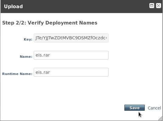 Verify Deployment Names
