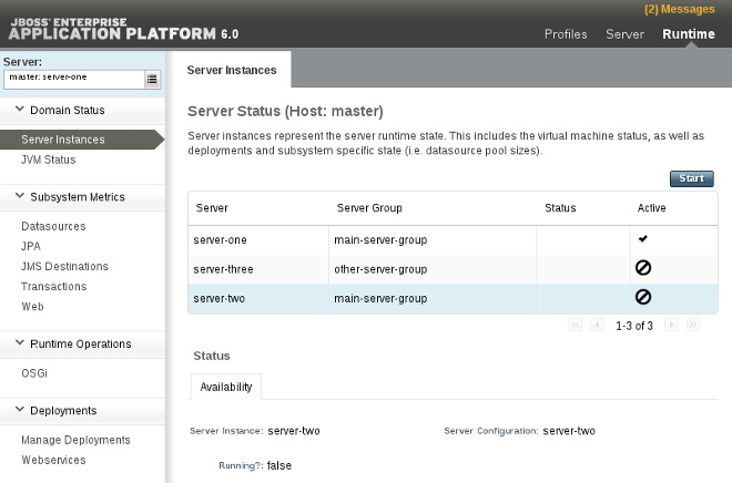 Server Instances