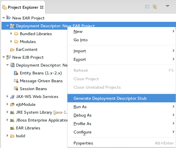 Adding a Deployment Descriptor