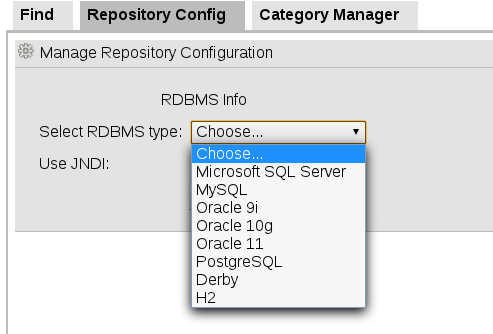 RDBMS 类​型​