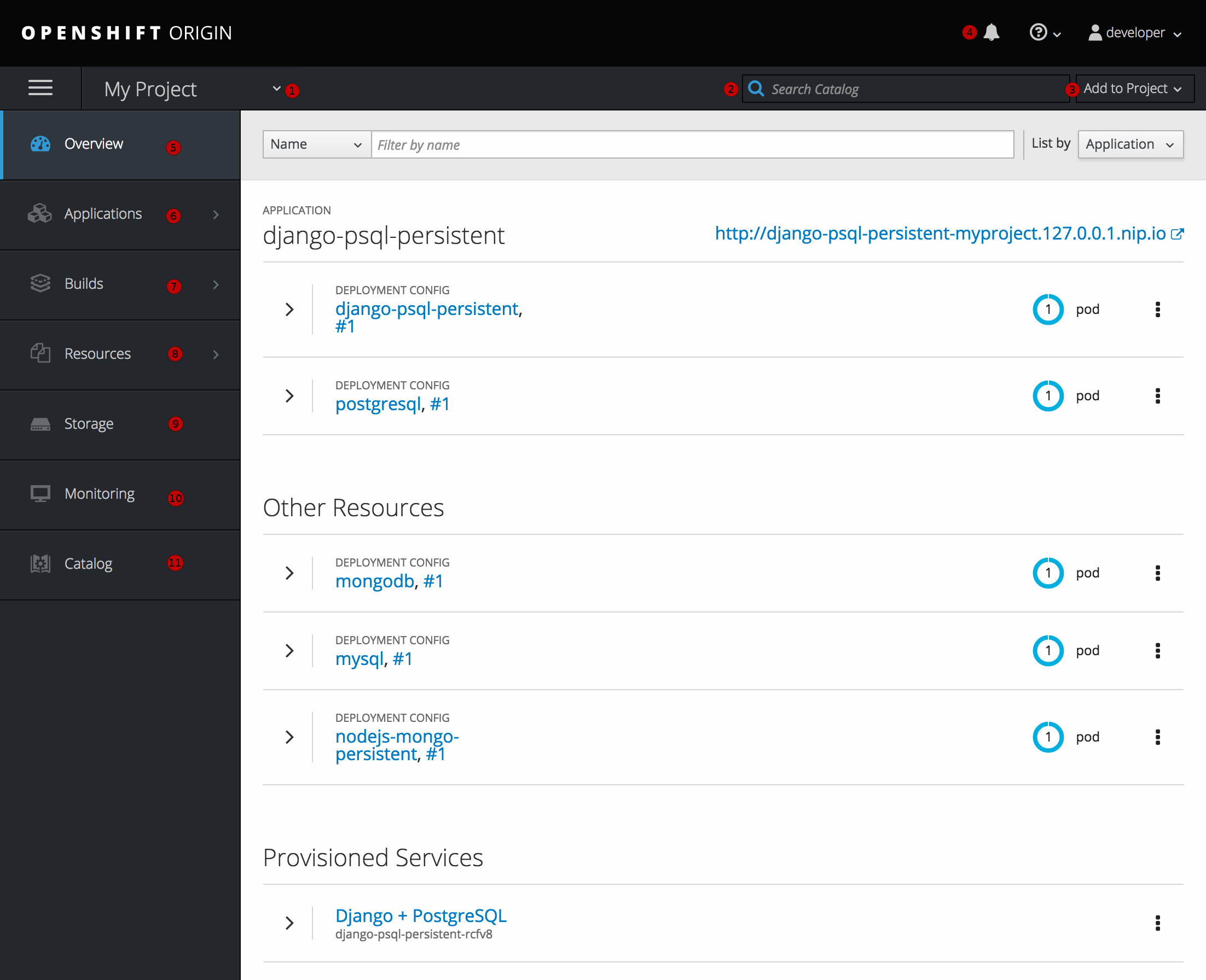 Web Console Project Overview