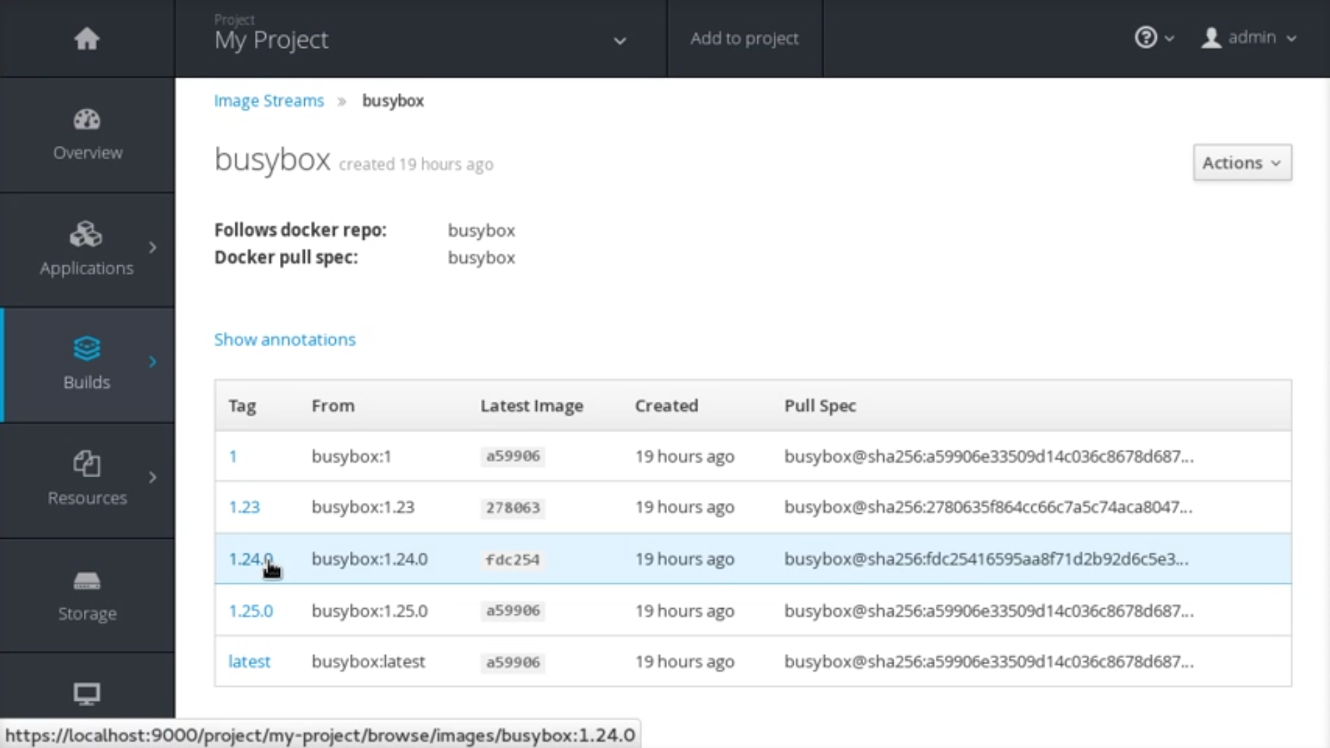 "Integrated Registry User Interface