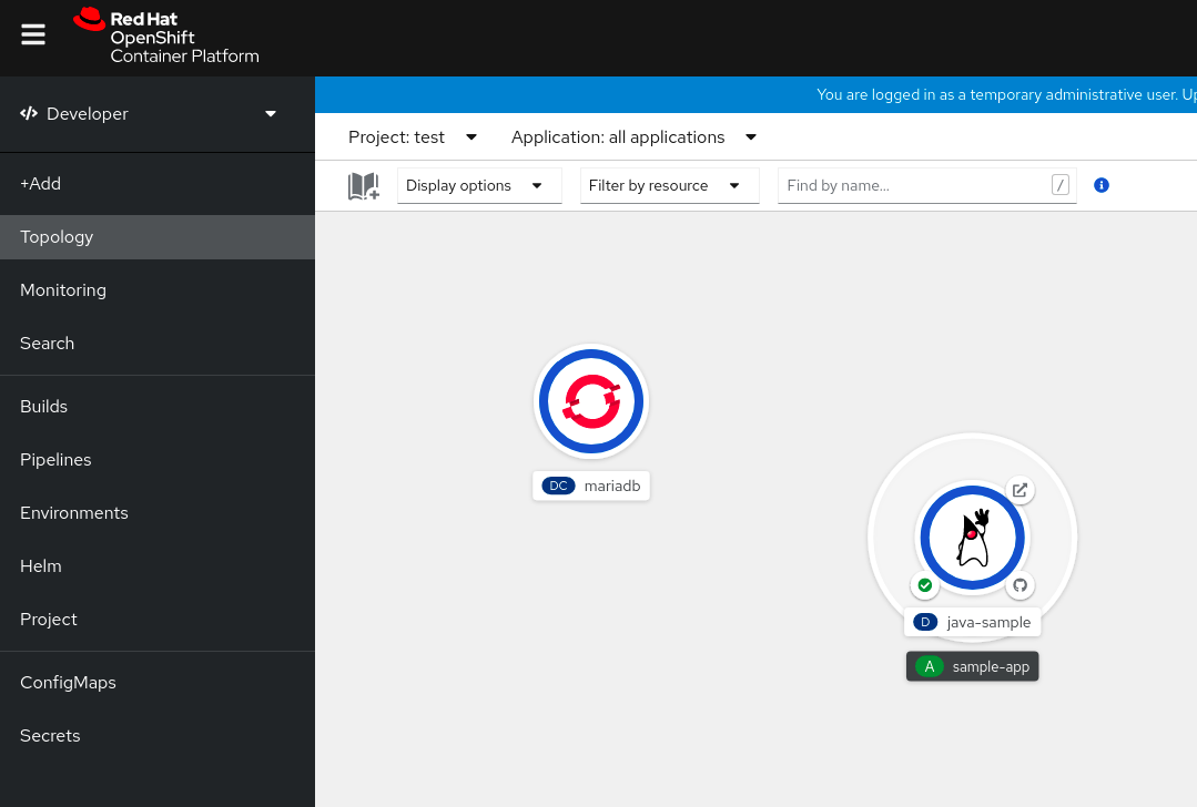 odc devcatalog toplogy