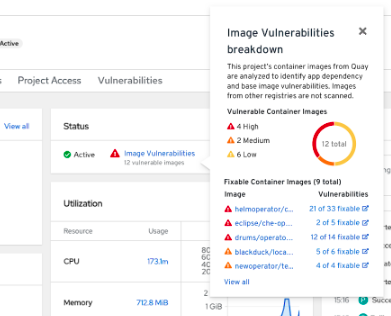 odc image vulnerabilities