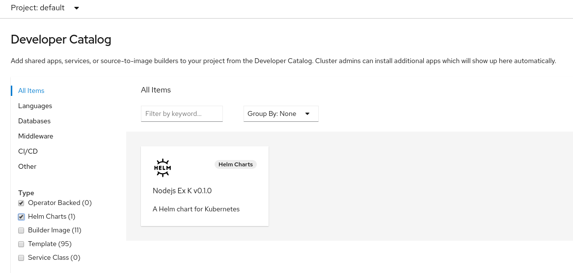 odc helm chart devcatalog