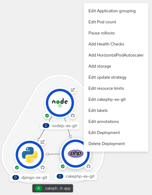 odc delete deployment