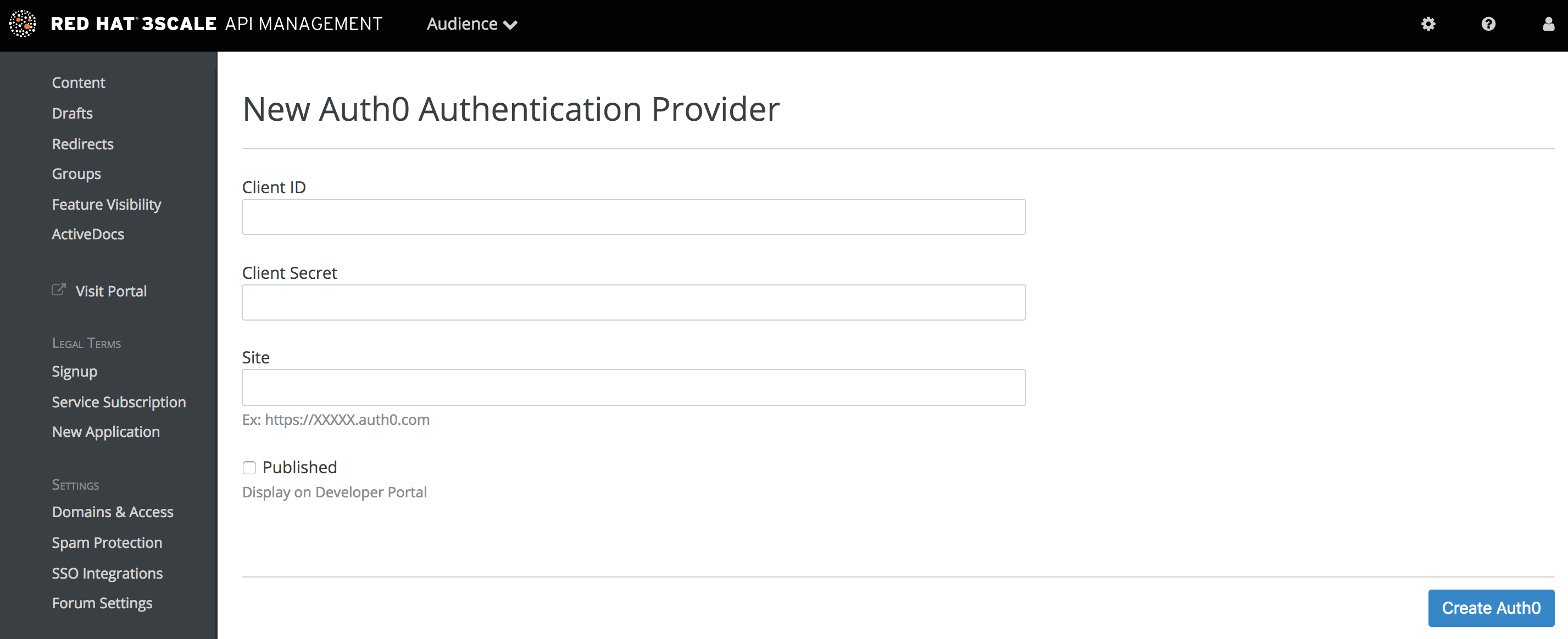 SSO with Auth0