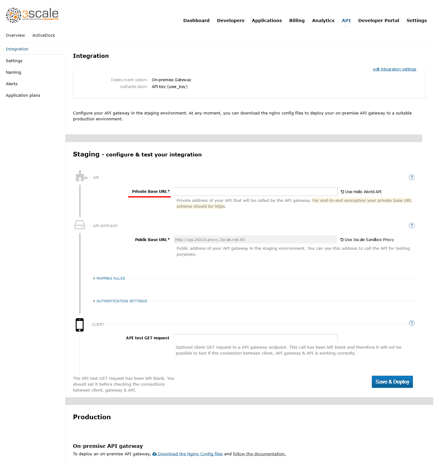 Proxy Integration2