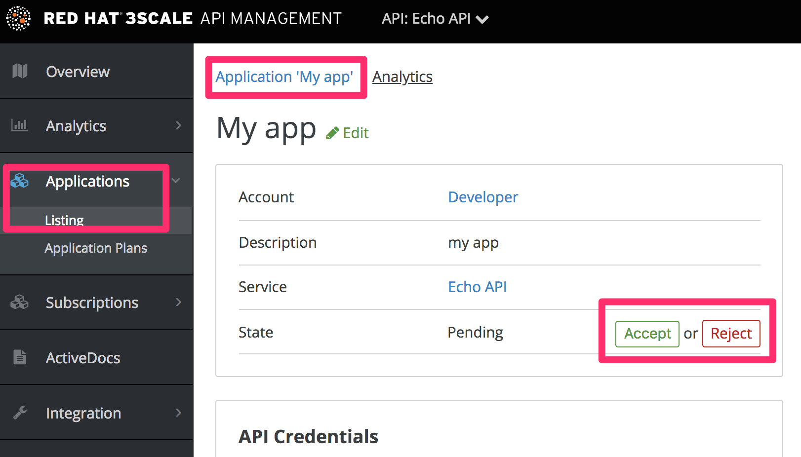 Developer individual app approval 2