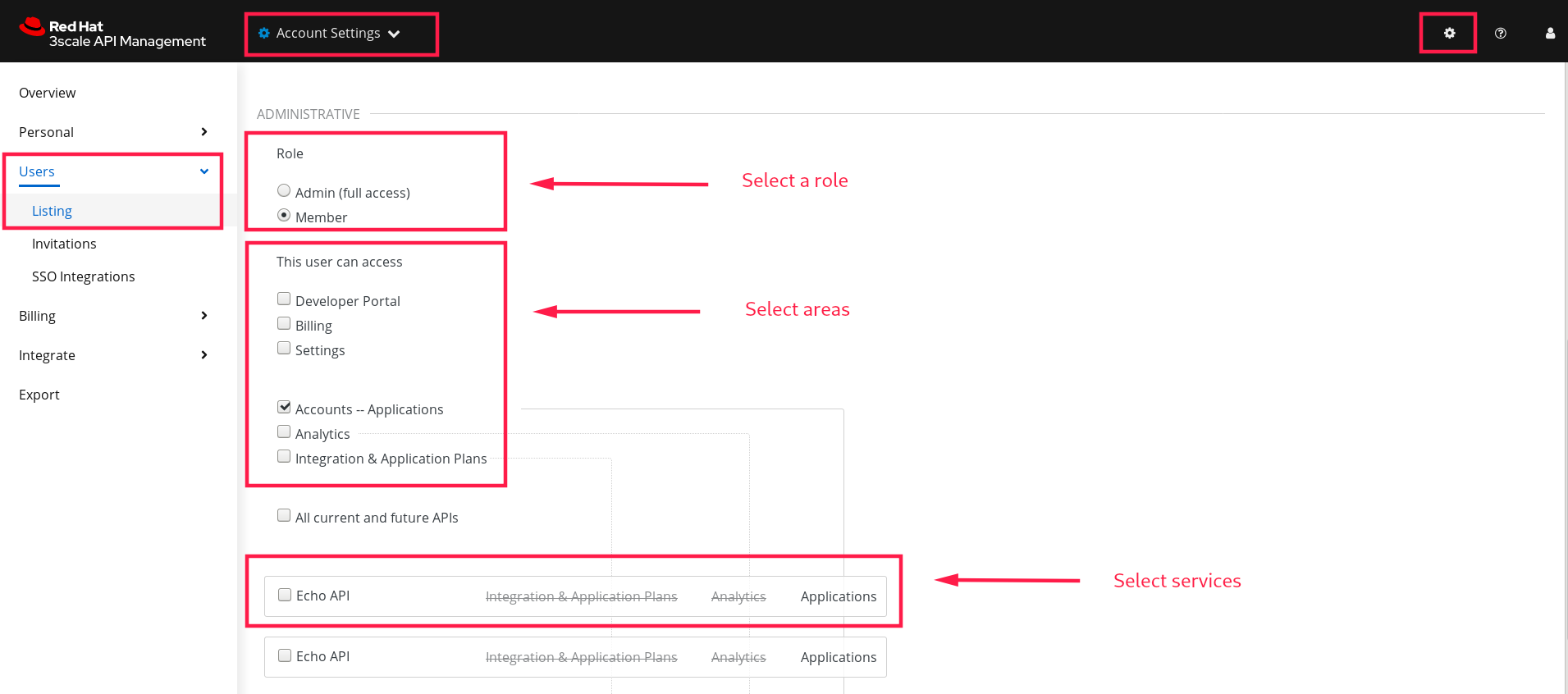 Admin Portal Guide Red Hat 3scale API Management 2.10 | Red Hat