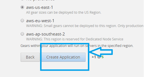 Create application