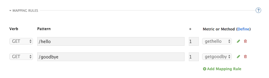 proxy mapping Echo API