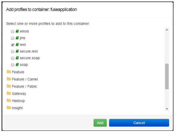 REST checkbox