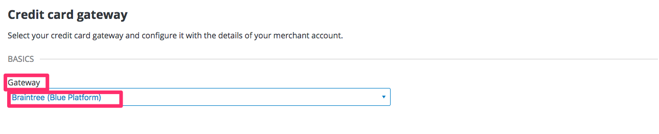 Billing Gateway