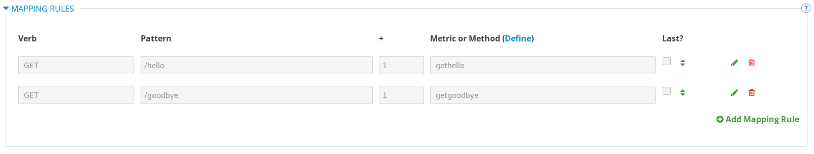 proxy mapping Echo API