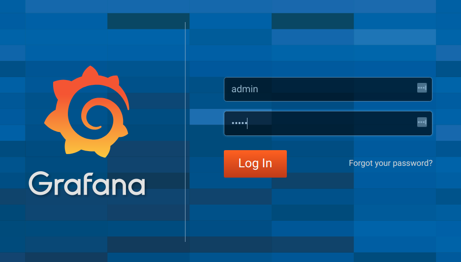 Grafana ログイン