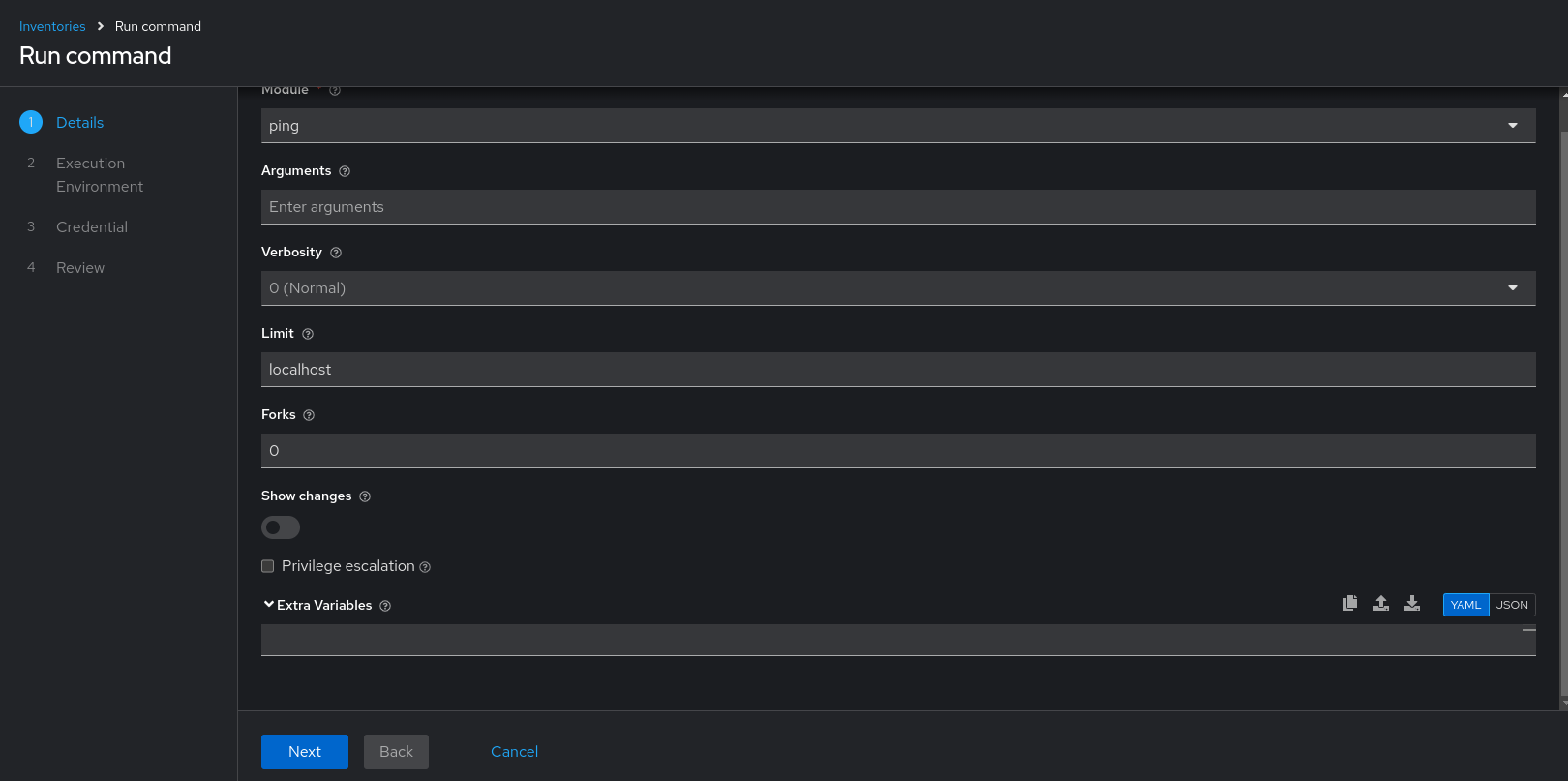 启动临时 localhost 2