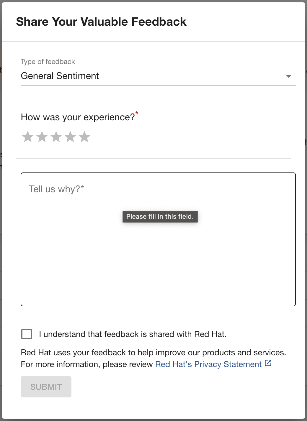 Ansible 플러그인 피드백 양식