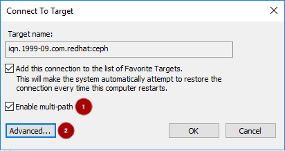 iscsi connect to target mod