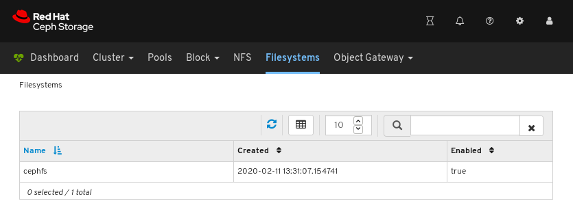 View filesystems