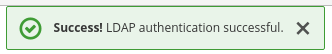 LDAP Test Authentication