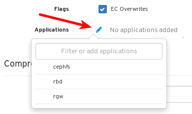 Select appliation type