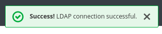LDAP 테스트 연결