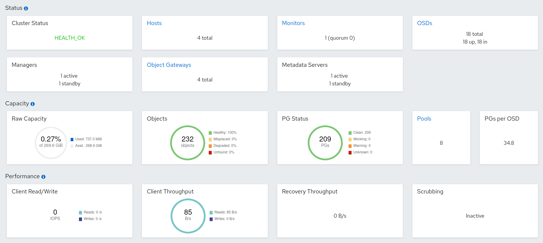Chapter 2. Ceph Dashboard installation and access Red Hat Ceph Storage