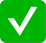 Green check mark