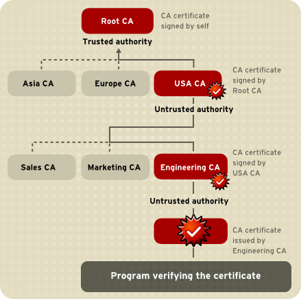 Example of a Certificate Chain