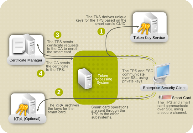 How the TMS Manages Smart Cards