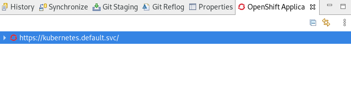 crs openshift app explorer view